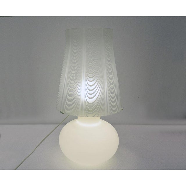 Large Murano Glass Table Lamp, 1950s For Sale - Image 11 of 11