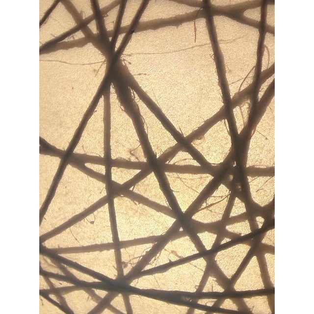 Vintage Cocoon Globe Pendant Lamp, 1970s For Sale - Image 4 of 18