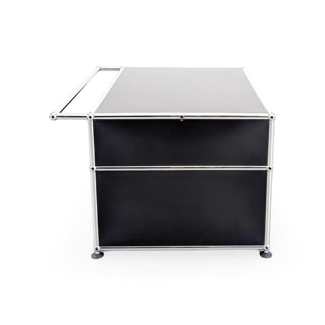 Coffee Table in Metal by Fritz Haller for USM Haller For Sale - Image 4 of 11