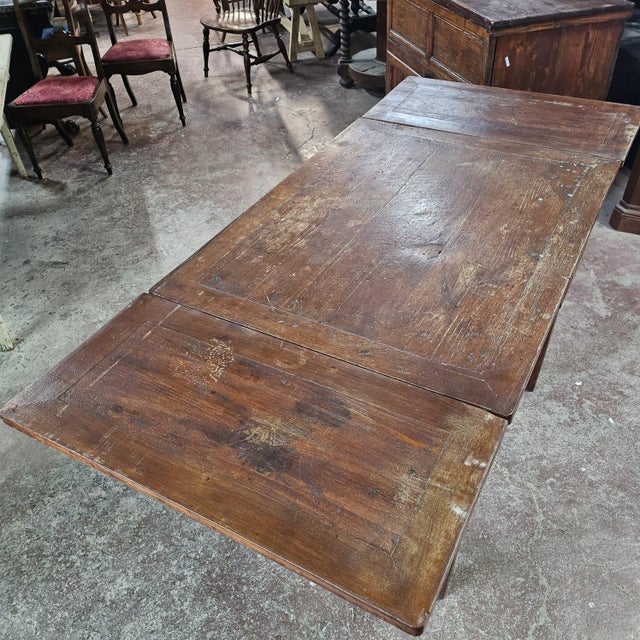 Small Antique Extendable Table, 1890s For Sale - Image 9 of 11