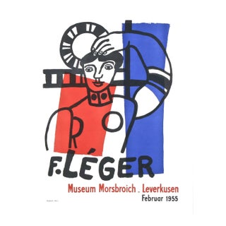 1950s Fernand Leger Lithograph 35 Museum Morsbrich For Sale
