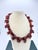 Contemporary Vintage Baltic Amber Slab Necklace | 53.3g Hand‑Cut Cognac Amber | Sterling Clasp For Sale - Image 3 of 18