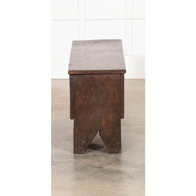 17th Century English Oak Coffer, 1690 For Sale - Image 10 of 15