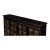 Morgan Glass Doors Low Sideboard by Sarreid LTD For Sale - Image 11 of 13