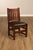 L. & J.G. Stickley, Inc. L&JG Stickley Antique Set Of Six U-Back Oak Dining Chairs Model #820 For Sale - Image 4 of 18