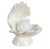 Vintage Opalescent Clam Shell Pearl Table Lamp: * Height: 26” * Width: 12” * Depth: 12” Bring timeless coastal elegance to...