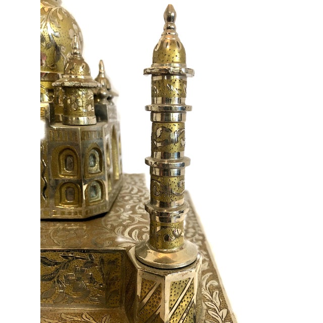 Zimbalist “Taj Mahal” Music Box With Thorens Swiss Movement and Hidden Compartment For Sale - Image 12 of 16