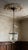 Traditional 19th Century Anglo-Indian Style Etched Glass Bell Jar Hundi Lantern. For Sale - Image 3 of 12