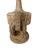 Italian Late 20th Century Italian Style Carved Wood Lamps With Swag Decoration in Distressed Finish - A Pair For Sale - Image 3 of 9