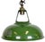 Industrial Green Enamel Factory Pendant Lamp from Coolicon, 1950s For Sale - Image 18 of 18