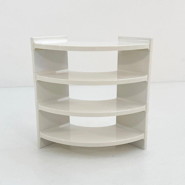 Corner Shelf by Olaf Von Bohr for Flair, 1970s, in Good conditions. Designed 1970 to 1979 This piece is attributed to the...