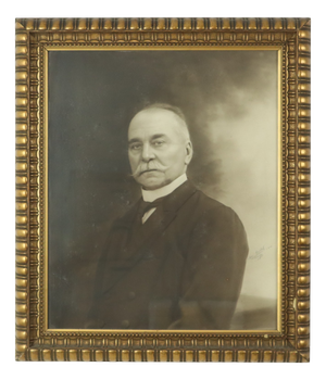 Large Vintage Photo Portrait of Man, 1921