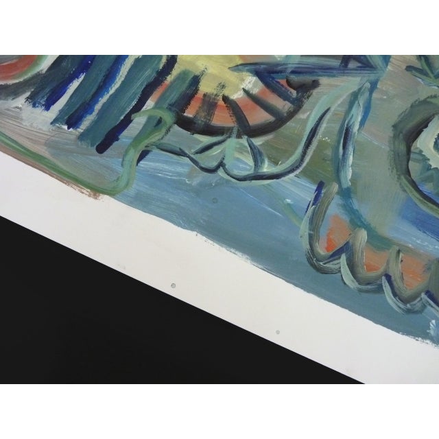 Kabian, 1980s, Paint & Paper For Sale - Image 6 of 9