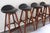 Vintage Erik Buch Danish Modern Teak Counter Height Bar Stools Oddense Maskinsnedkeri--Set of 4 For Sale - Image 11 of 12