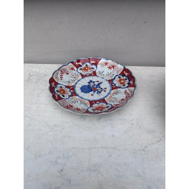 19th Century Japonese Imari Plate. 8.5 inches diameter.