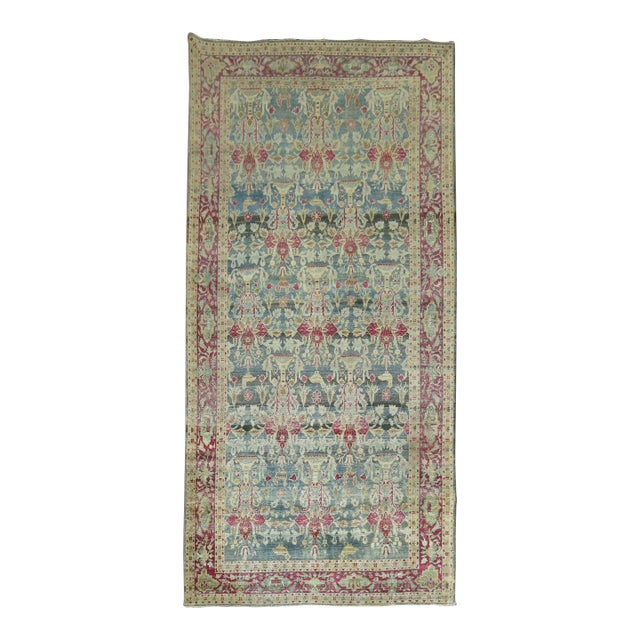Antique Persian Kerman Rug For Sale