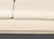 Modern White Upholstered Two-Seat Sofa For Sale - Image 4 of 9