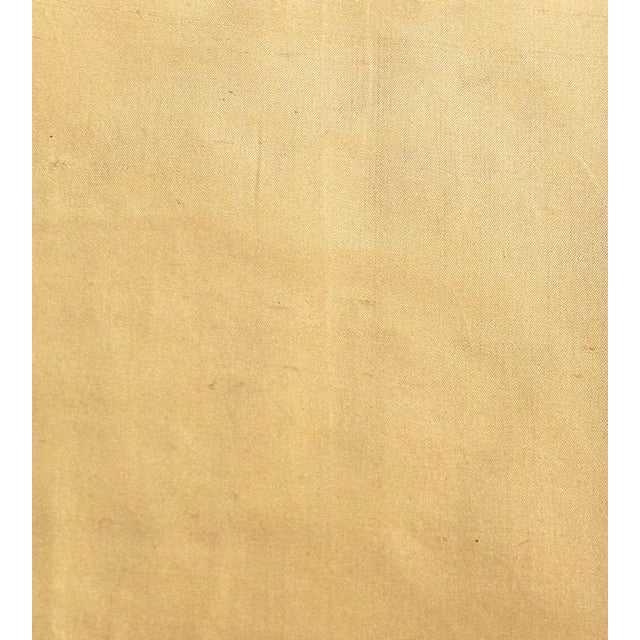 Traditional Sample - The House of Scalamandré Dynasty Taffeta Fabric, Cornsilk For Sale - Image 3 of 3