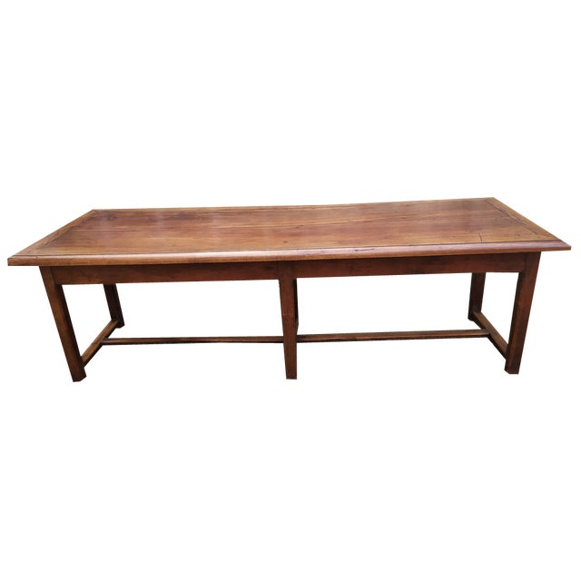 Walnut Work Table in Walnut and Oak For Sale