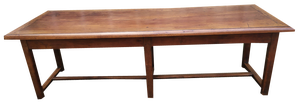 Walnut Work Table in Walnut and Oak