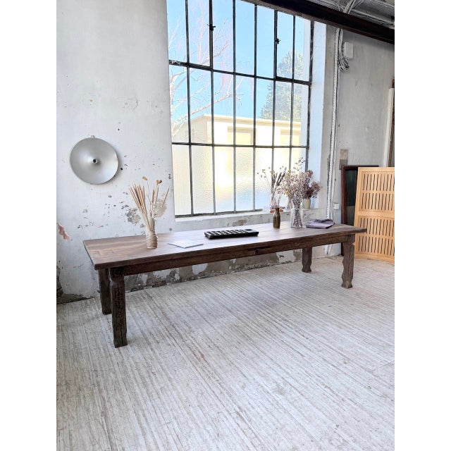 Farmhouse Table in Oak, 1890s For Sale - Image 4 of 18