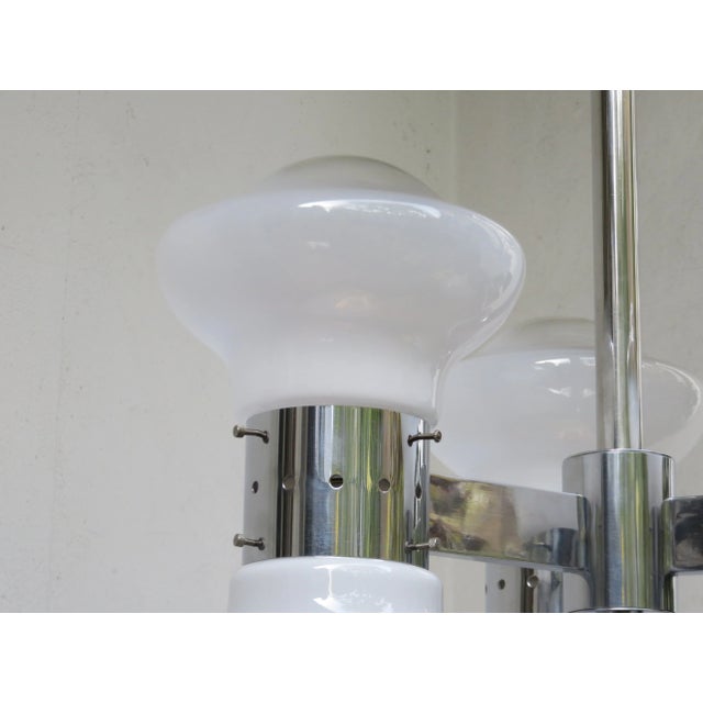 Space Age Ceiling Lamp by Carlo Nason for Mazzega, 1970s For Sale - Image 6 of 18
