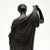 Metal Large Neoclassical French Bronzse Robed Lady, 1880 For Sale - Image 7 of 14