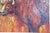 Late 20th Century Oversized Mid-Century Western Expressionist Bison Buffalo Original Impasto Oil Painting Gallery Wrap Canvas For Sale - Image 9 of 12