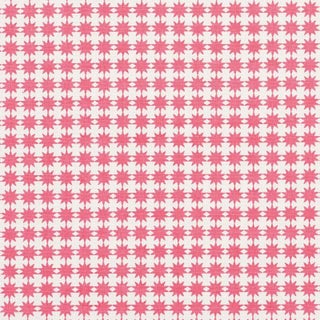 Sample - Schumacher X Studio Bon Stella Fabric in Pink For Sale