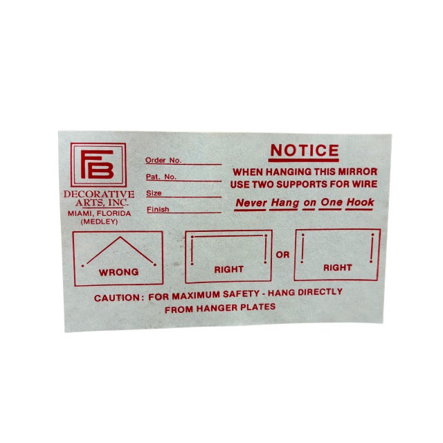 Vintage Decorative Arts Mirror Gold Gilt French Louis XIV Style For Sale - Image 13 of 13