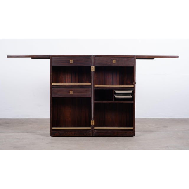 Danish Captains Bar by Reno Wahl Iversen for Dyrlund, 1960s For Sale - Image 10 of 14