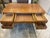 Beautiful and authentic vintage 1950s desk Exquisitely handcrafted Minor flaws, key missing for the center drawer Ample...