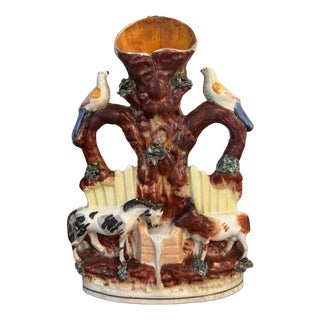 Antique Victorian Staffordshire Figure, 1880 For Sale
