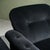 Lounge Chairs in Chromed Steel and Black Corduroy Fabric, Italy, Set of 2 For Sale - Image 10 of 13