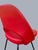 1950s Eero Saarinen for Knoll Executive Side Chairs in Red Vinyl - Pair For Sale - Image 13 of 14