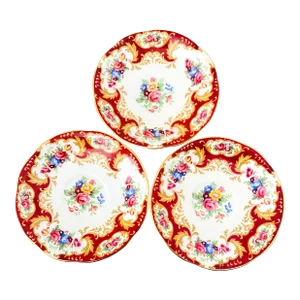 Vintage Lady Fayre Royal Standard Fine Bone China Saucers, Made in England- Set of 3