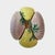 Majolica Late 19th Century Lavender and Yellow Shell 4-Compartment Majolica Dish For Sale - Image 4 of 8
