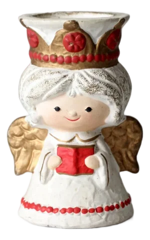 Vintage HomeCo Angel Candle Holder