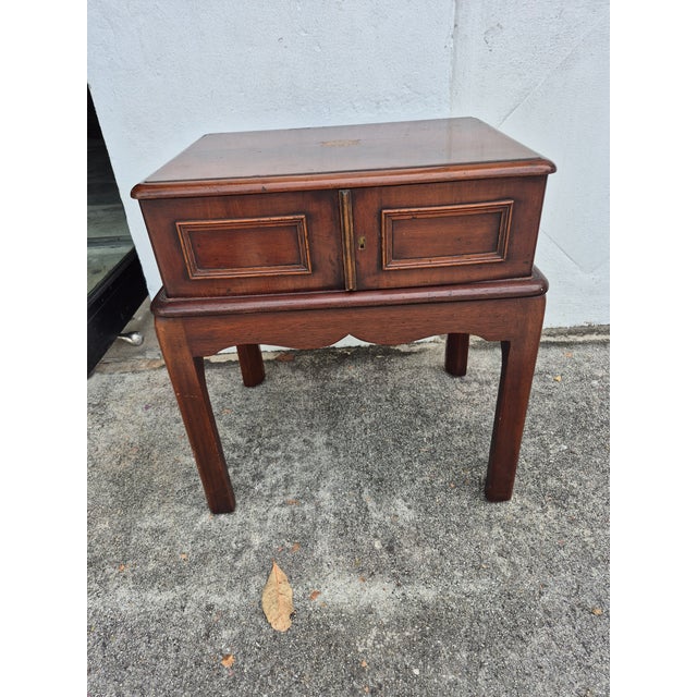 Late 19th Century Antique English Silver Chest or Stand For Sale - Image 5 of 6