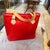 Contemporary A 2001 Louis Vuitton Red Vernis Patent Leather Houston Tote Bag For Sale - Image 3 of 14