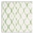 Sample - Schumacher x Mark D. Sikes Santa Monica Wallpaper in Leaf Green For Sale