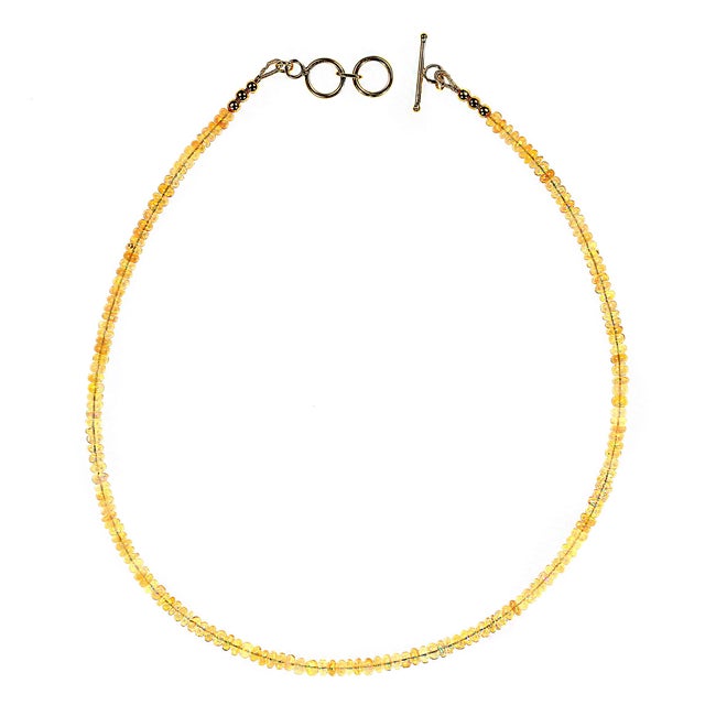 Late 20th Century Late 20th Century Ajd 16 Inch Flashing Opal Necklace For Sale - Image 5 of 6