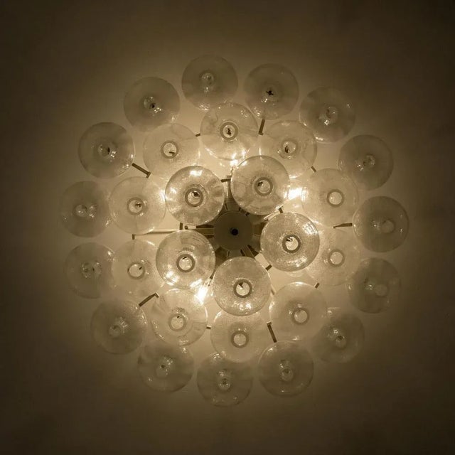 Tulipan Light Fixture attributed to J. T. Kalmar for Kalmar, 1970s For Sale - Image 14 of 16