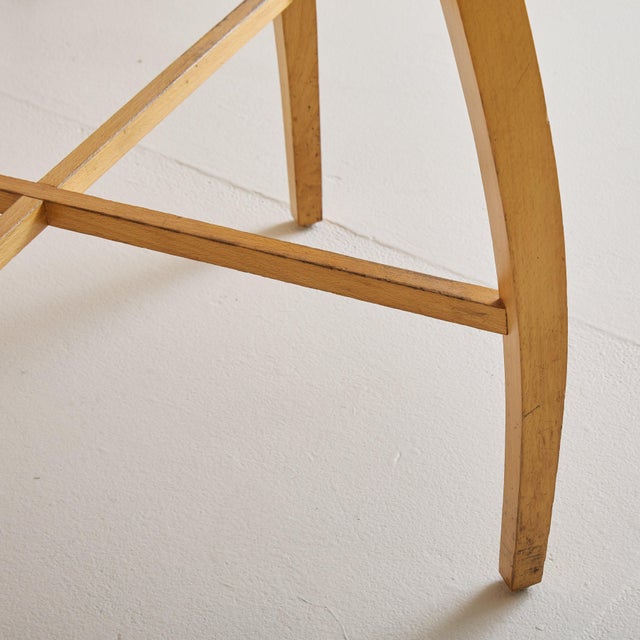 Pair of Italian Artisan Made Maple Side Tables, 1940s For Sale - Image 9 of 11