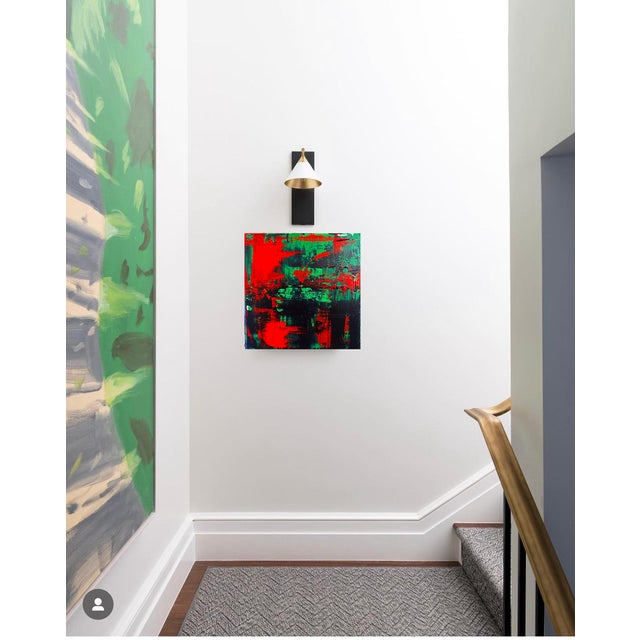 Richter Matrix Abstract Expressionism Acrylic Painting by Shabs Beigh For Sale - Image 6 of 8