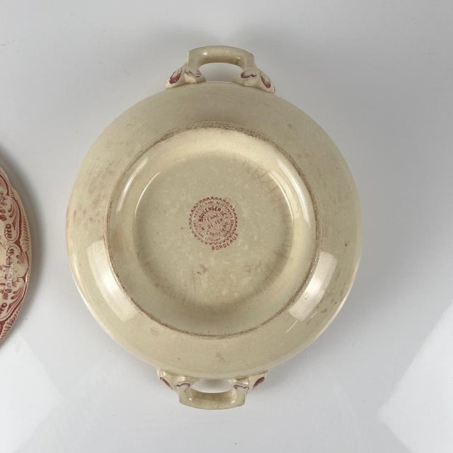 Ironstone Tureen by H. Boulenger & Cie., 1890s For Sale - Image 9 of 16