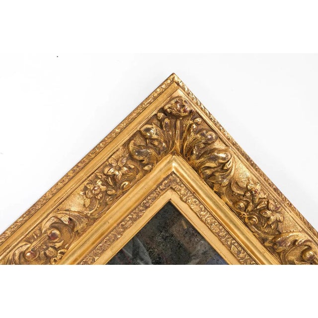 Fine Antique Gilt Barbizon Frame Fitted as a Mirror For Sale - Image 9 of 10