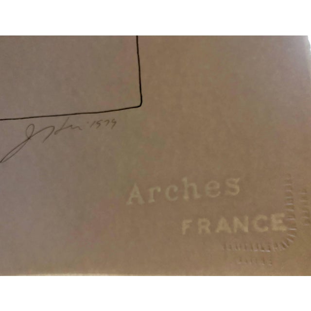 On deckle edged watermarked Arches French paper with publishers embossed blindstamp. hand signed in pencil, dated and...