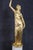 1930s Sculptural Figures, Gilt Bronze on Alabaster Bases, Early 20th Century, Set of 2 For Sale - Image 5 of 18
