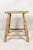 Vintage Rustic Stool in Elm For Sale - Image 5 of 5